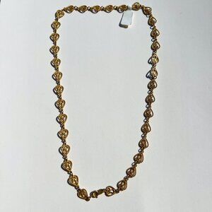 Vintage gold plated necklace